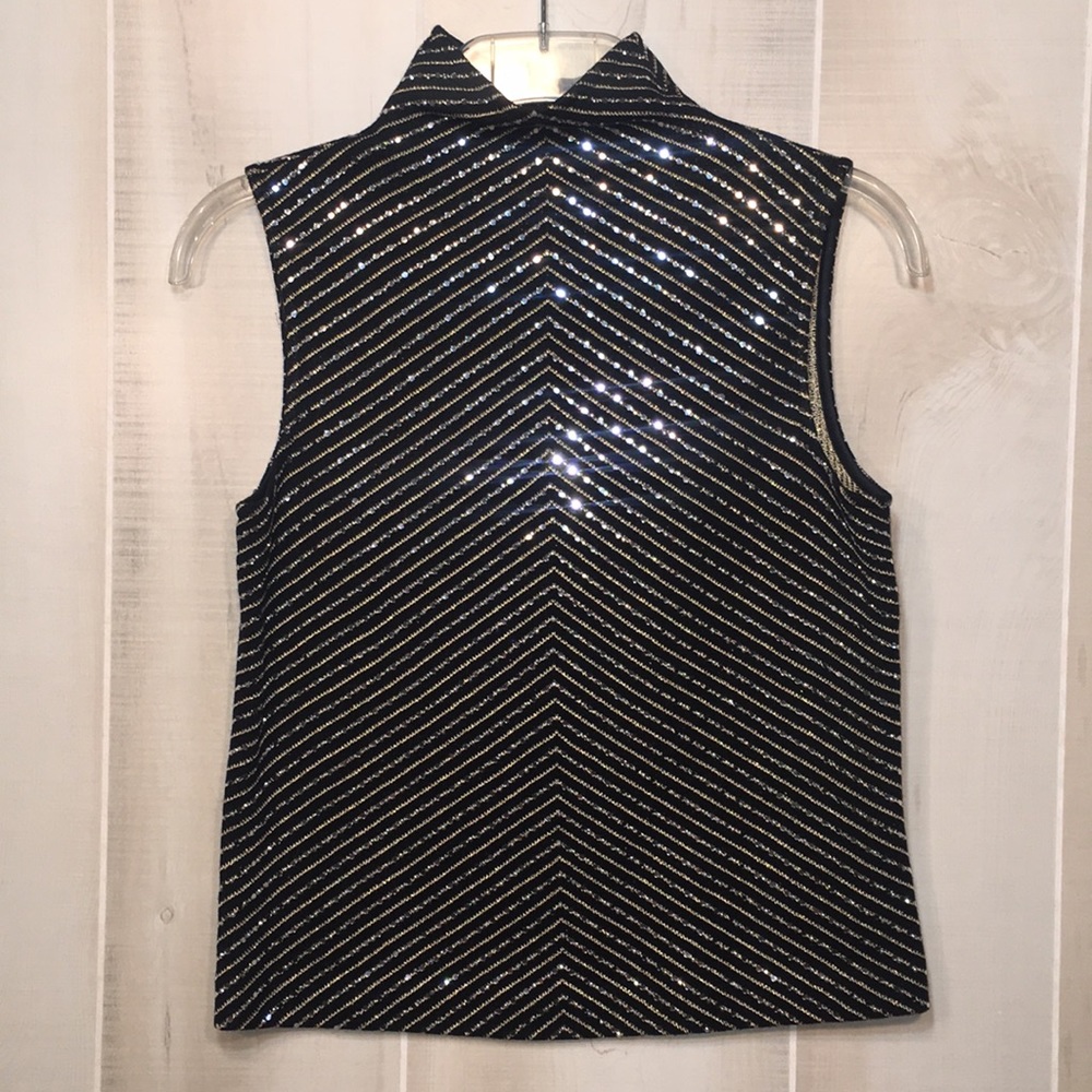 St. John sequence dress top.